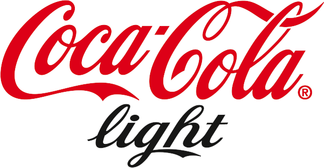 Das Coca-Cola light Logo