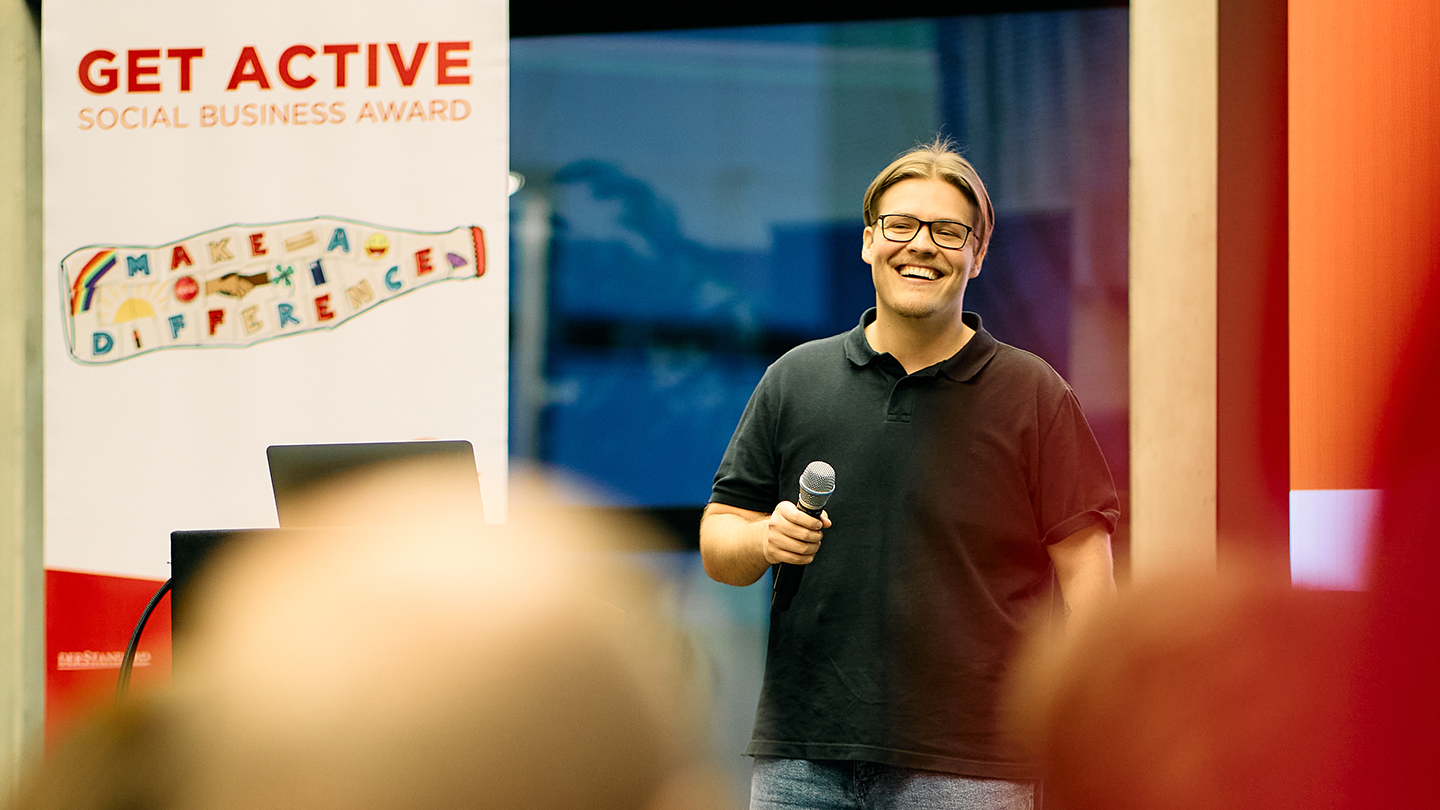 Projekt Swapindo bei der Präsentation, GASBA Finale 2025