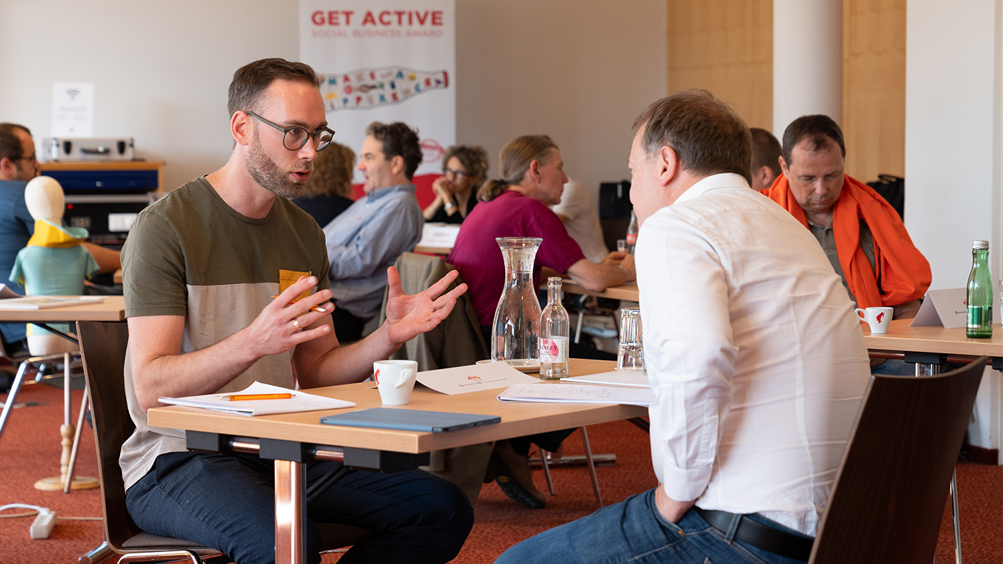 Teilnehmer beim individuelles Coaching