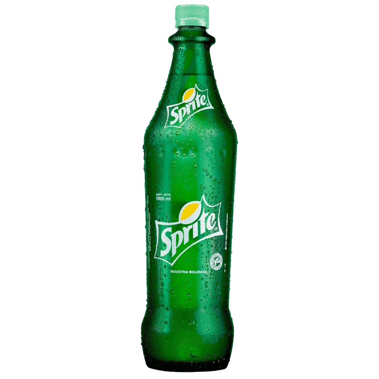 Botella de Sprite Lima Limón 1000mL Retornable