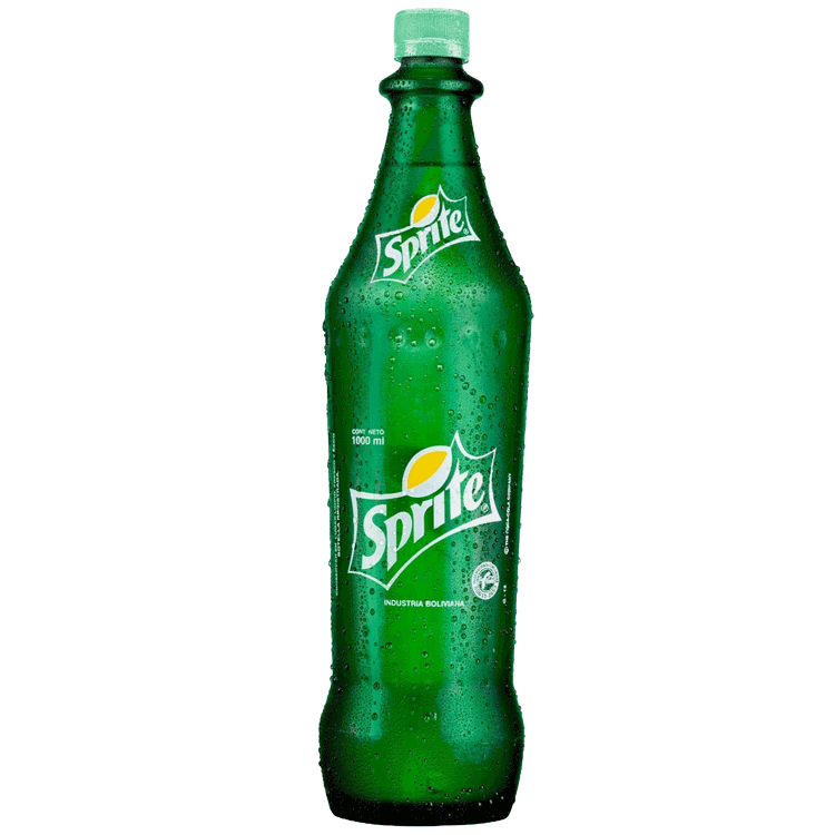 Botella de Sprite Lima Limón 600mL Retornable
