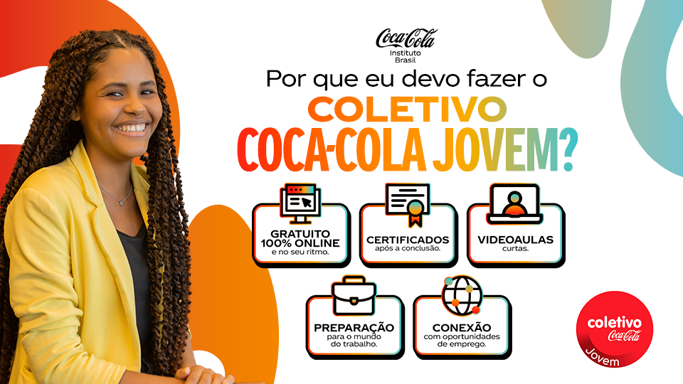 Infográfico sobre por que eu devo fazer o coletivo Coca-Cola.