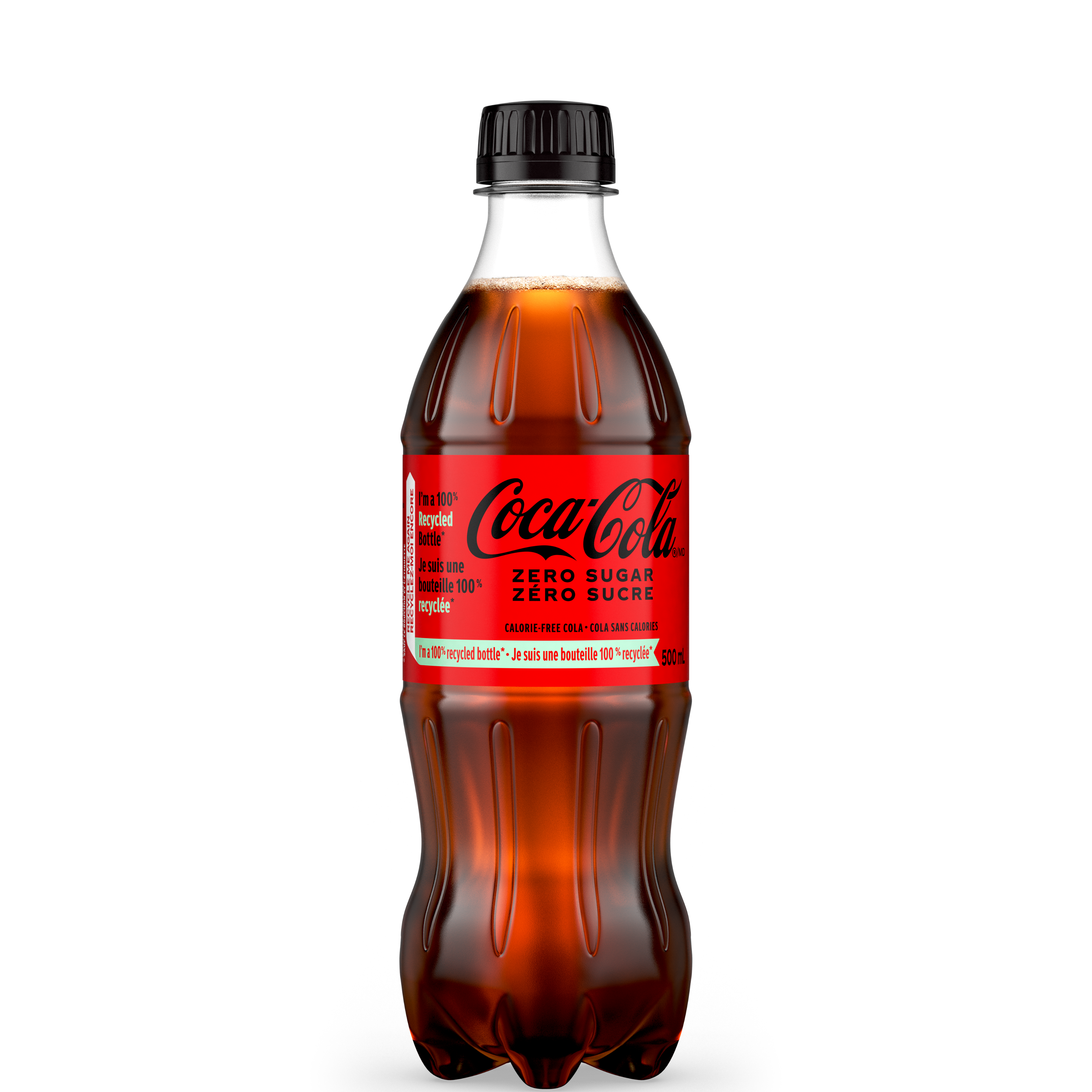 Coca-Cola Zéro Sucre 500 mL Bouteille