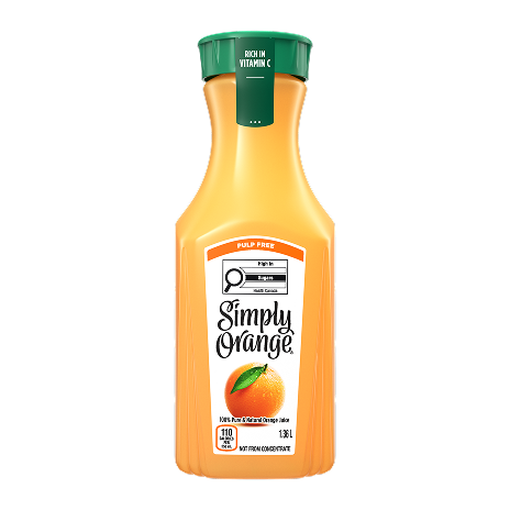 Simply Orange Pulp Free