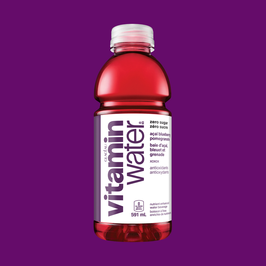 Glaceau Vitaminwater Zero Sugar XOXOX (Triple Antioxidants) bottle
