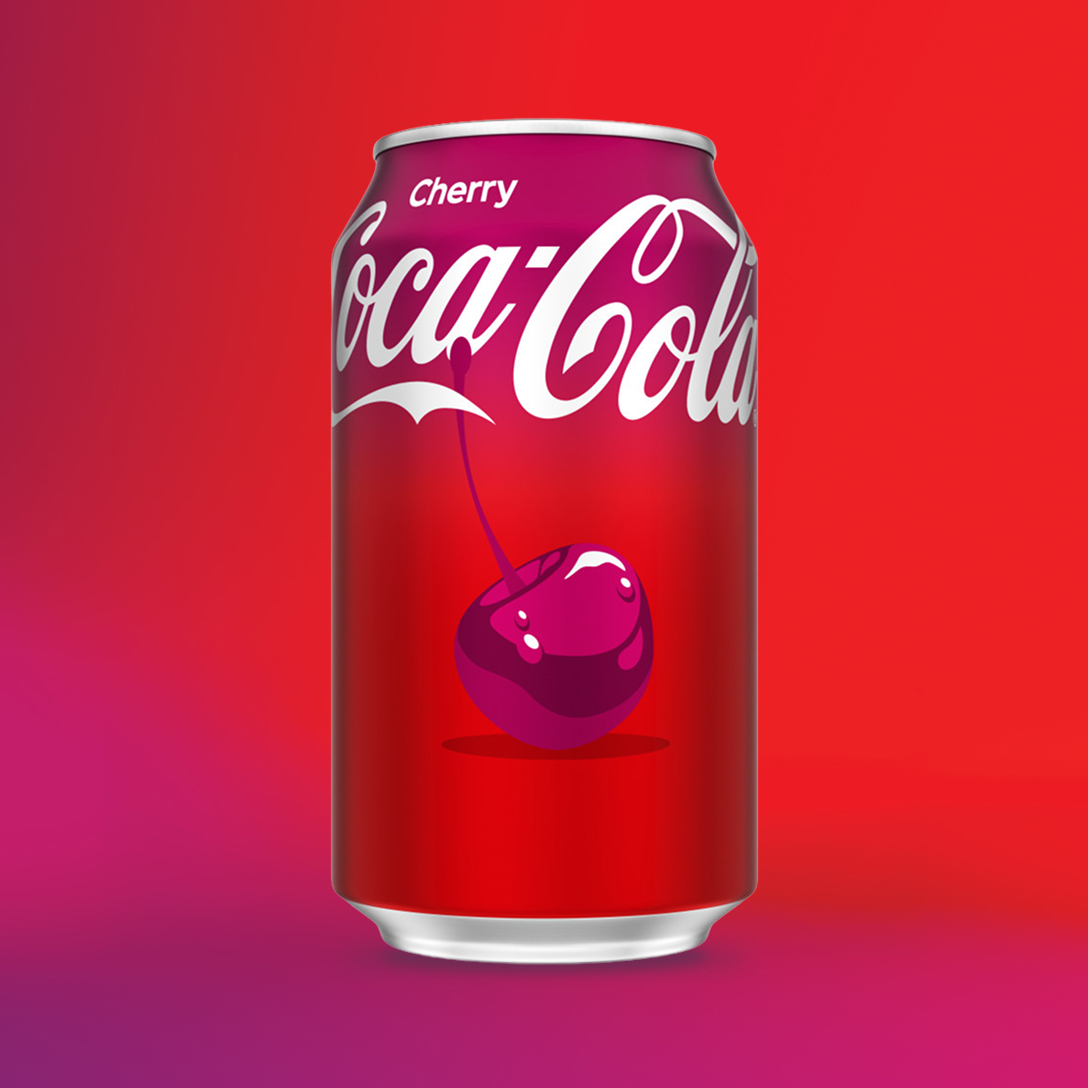 Coca-Cola Cherry can