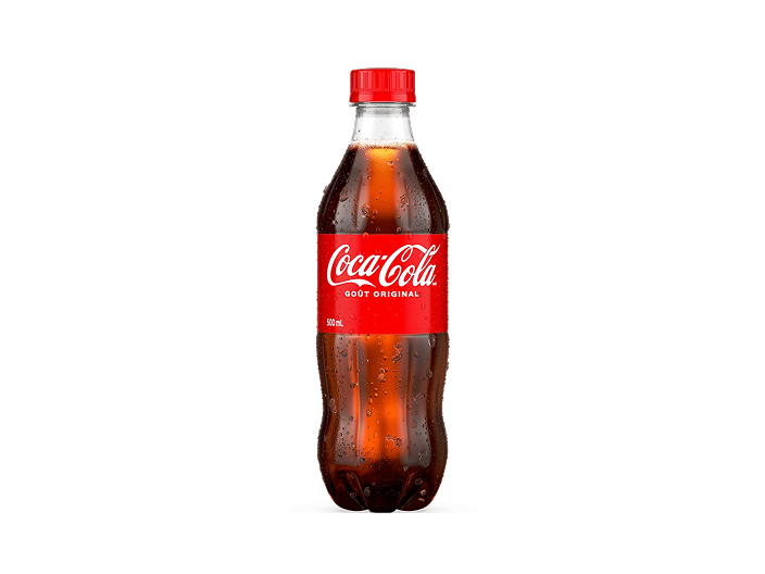 a bottle of coca-cola original: coca-cola gout original