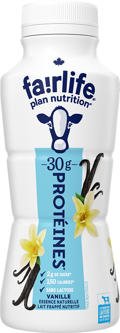 fairlife plan nutrition VANILLE 340 mL bouteille
