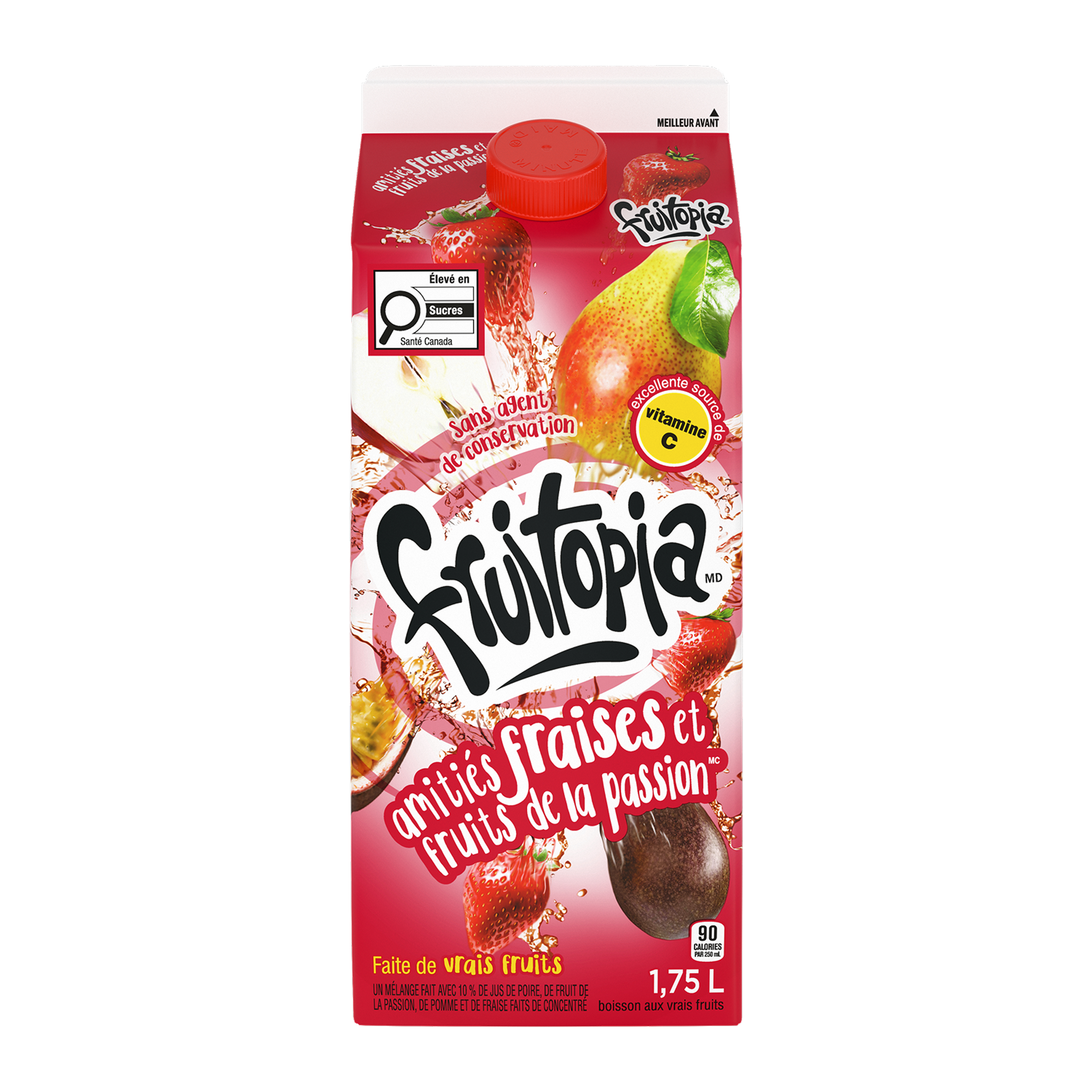 amitiés fraises et fruits de la passion