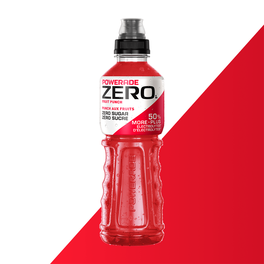 POWERADE ZERO Punch aux Fruits 710 mL bouteille