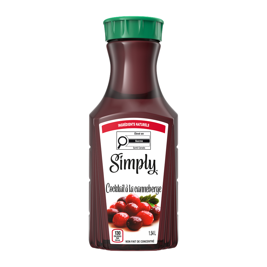 Simply Cocktail à la canneberge