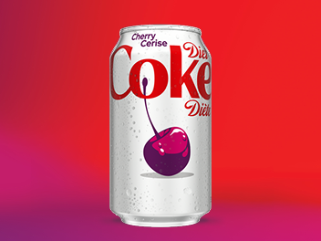 coca-cola diete cerise