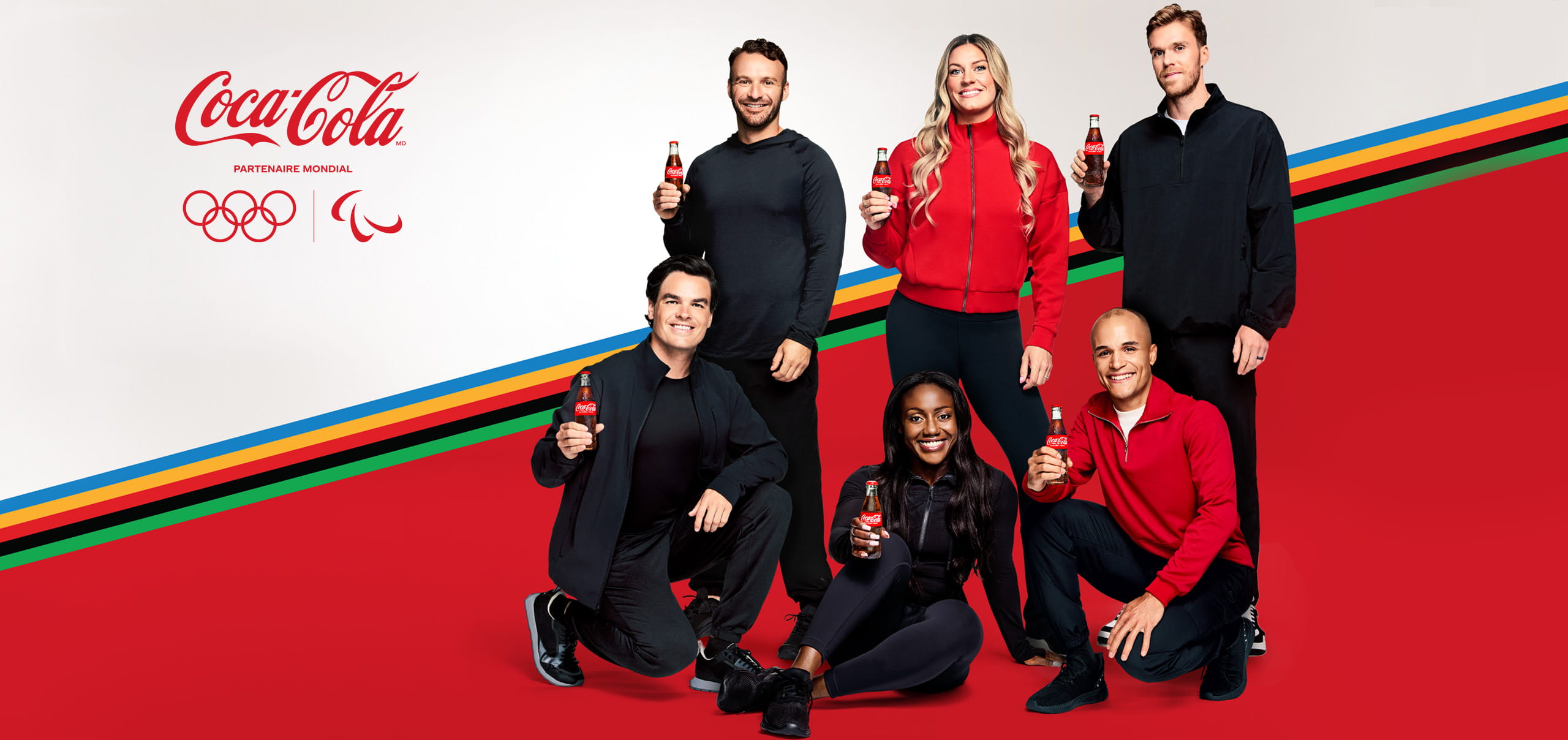 Coca-Cola + Olympiques. Partenaire mondial