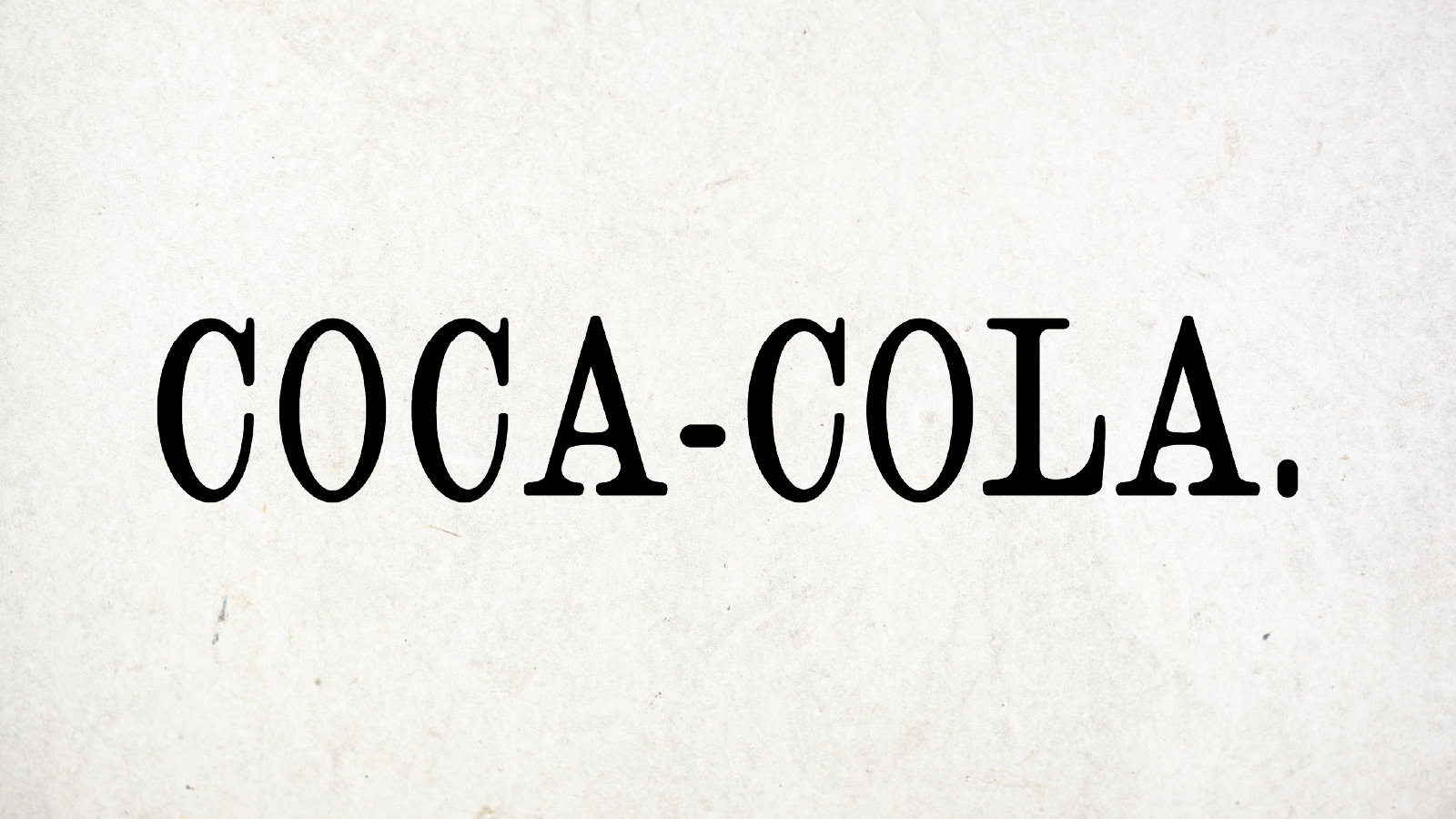 Coca-Cola Logo 1887