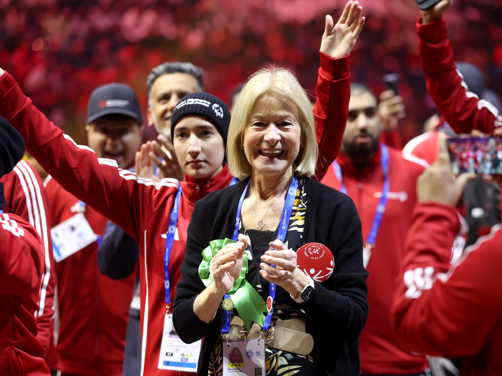 Mary Davis at the World Winter Games 2025