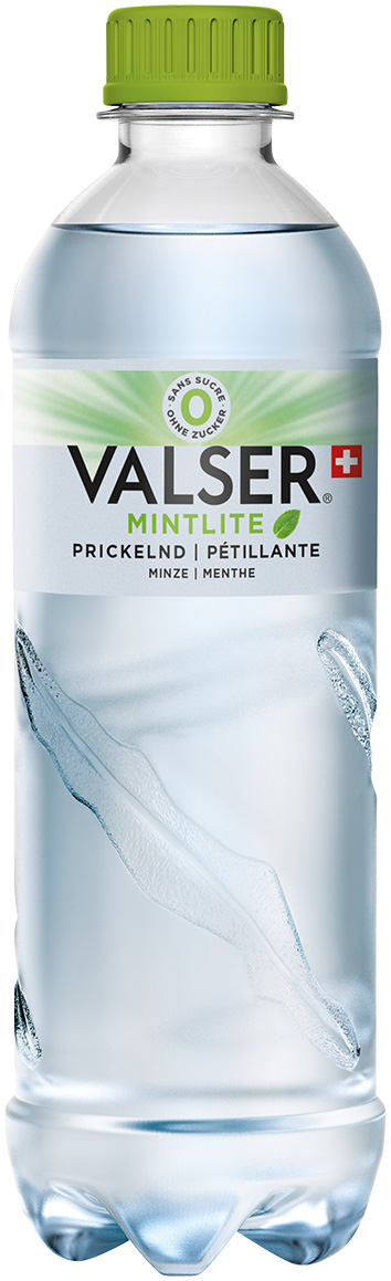 Bouteille Valser pétillante menthe