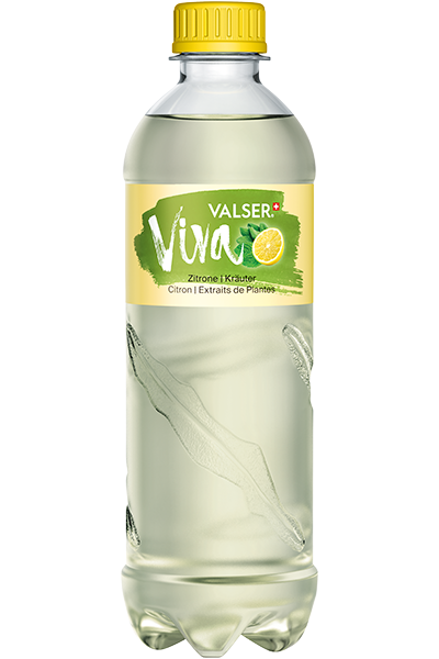 Bouteille Valser Viva Citron Extraits de plantes
