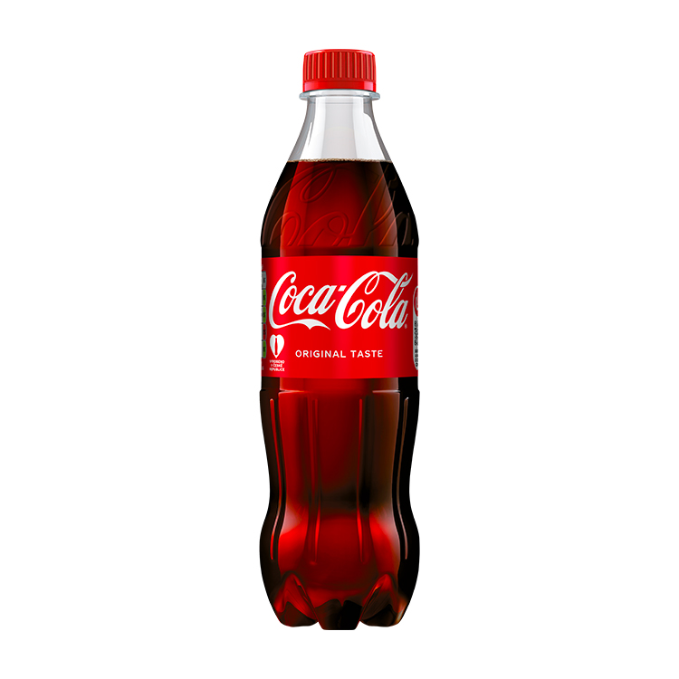 Plastová láhev Coca-Cola Original Taste