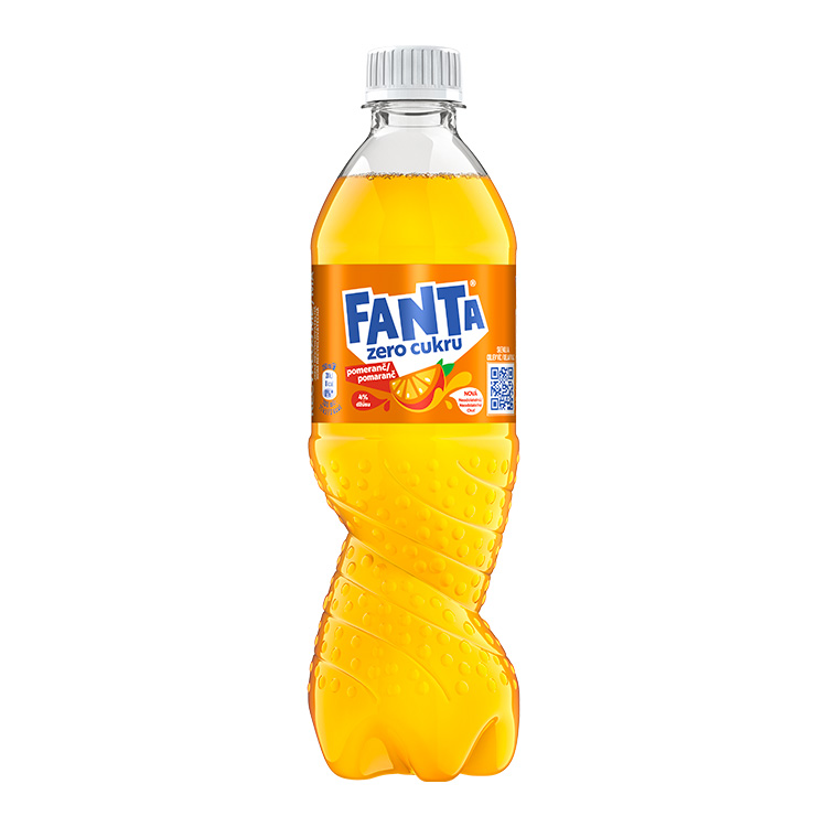 Fanta Orange Zero PET lahev