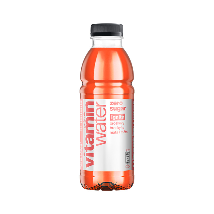 Vitaminwater Ignite plastová láhev