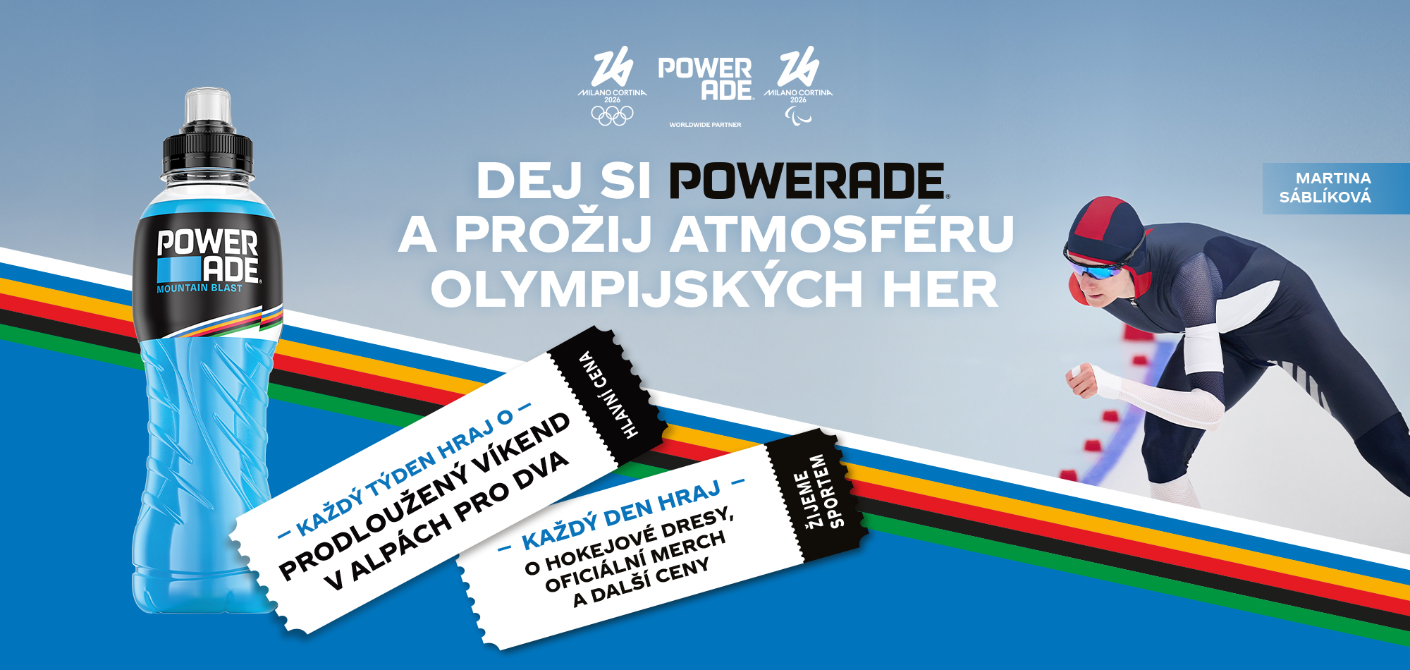 Powerade soutěžní banner