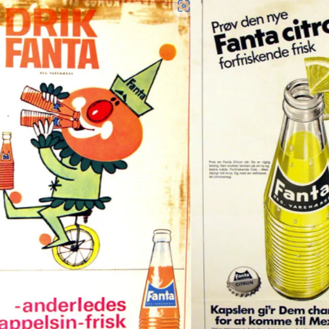 Gammel Fanta annonce