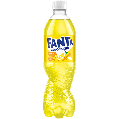 Fanta Lemon Zero karastusjook, pudel 500ml