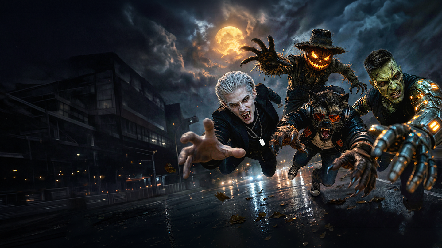 Fanta Haunted Universe Banner