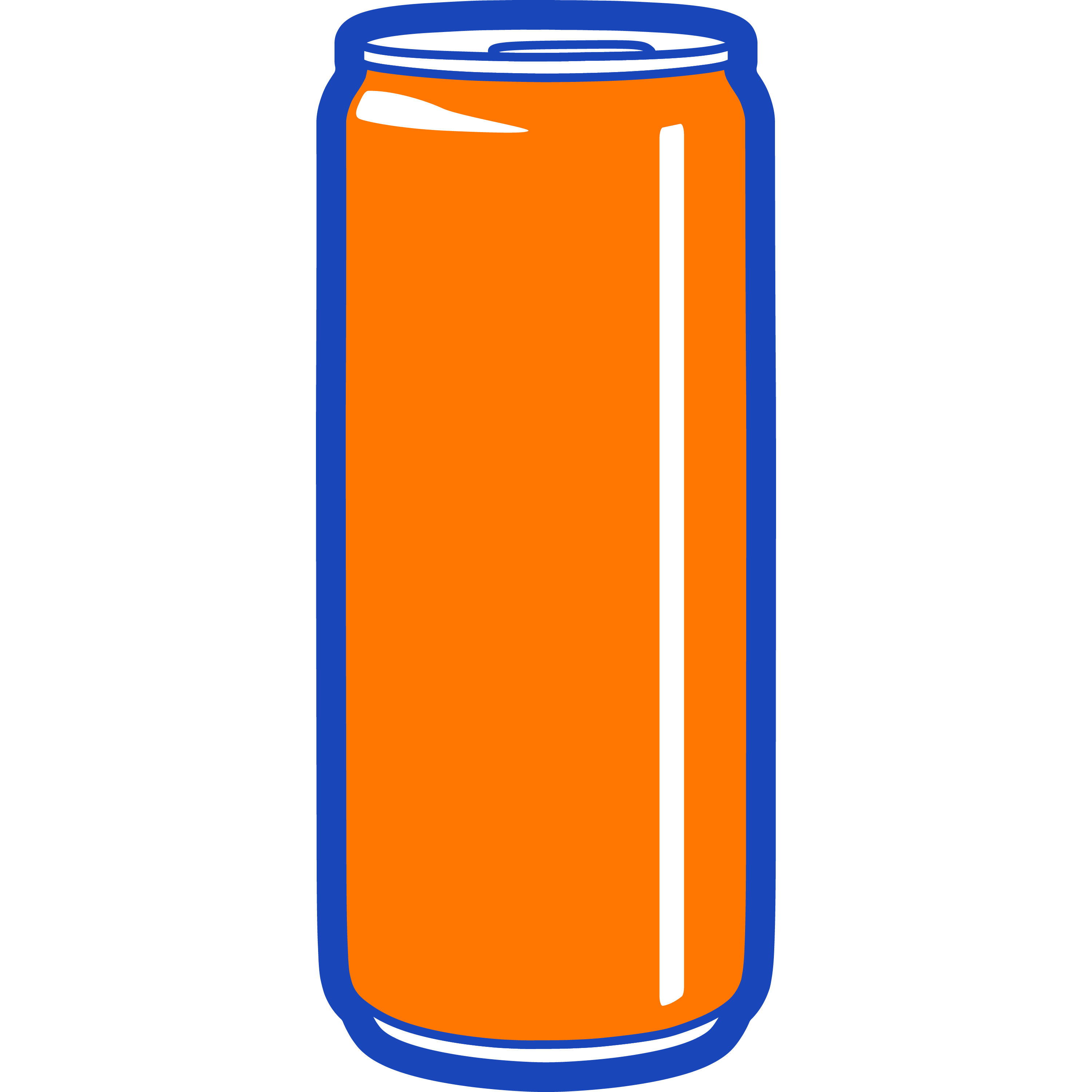 Fanta orange can