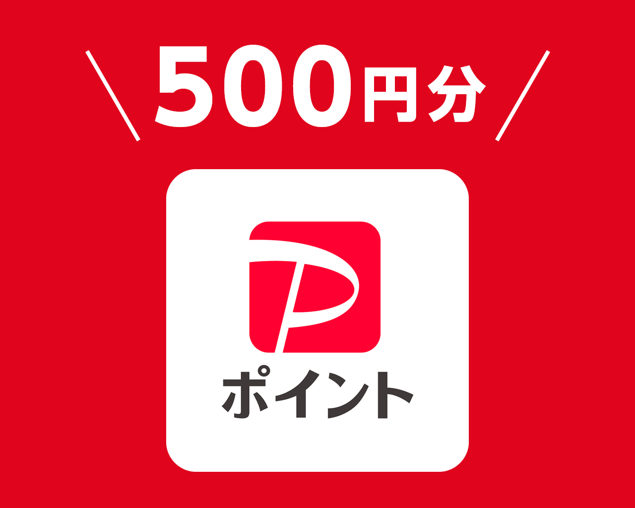 PayPayポイント500円分