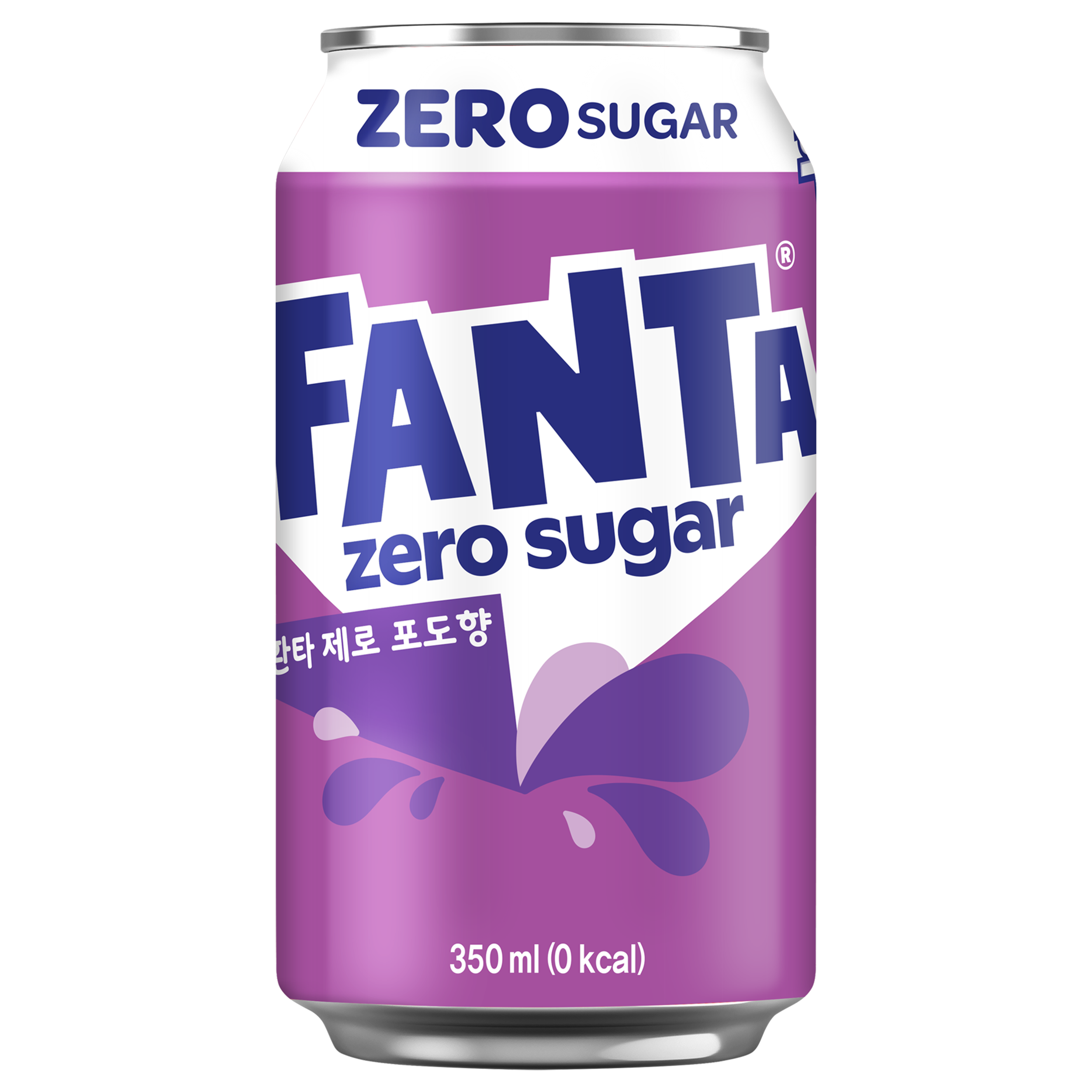 환타 제로 포도향 팩샷