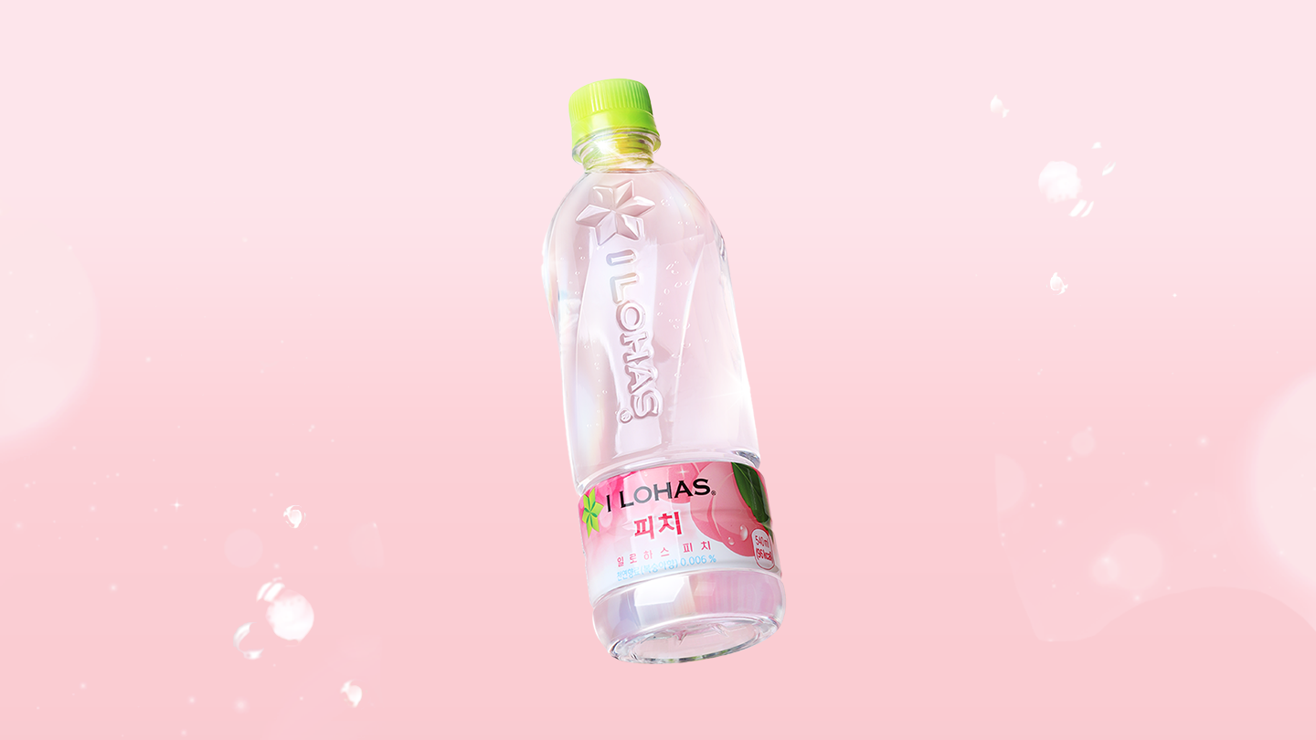 일로하스 피치 팩샷