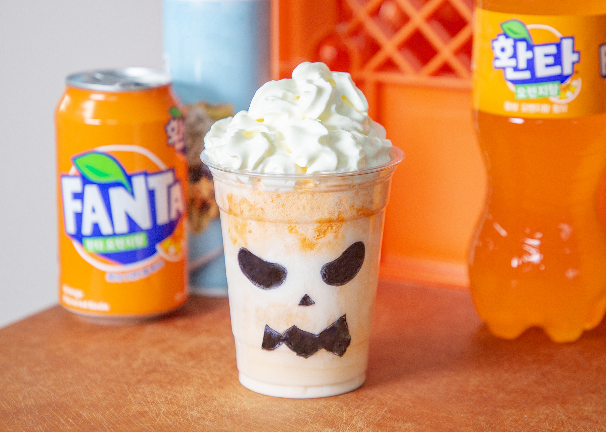 환타 크림시클 할로윈 버전 이미지