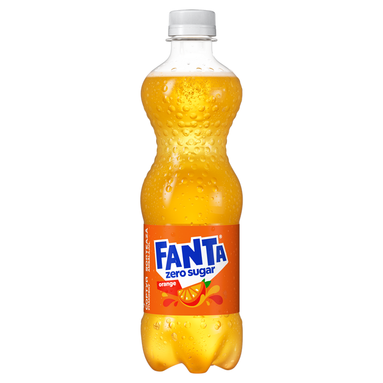 Fanta Portocale Zero Zahăr
