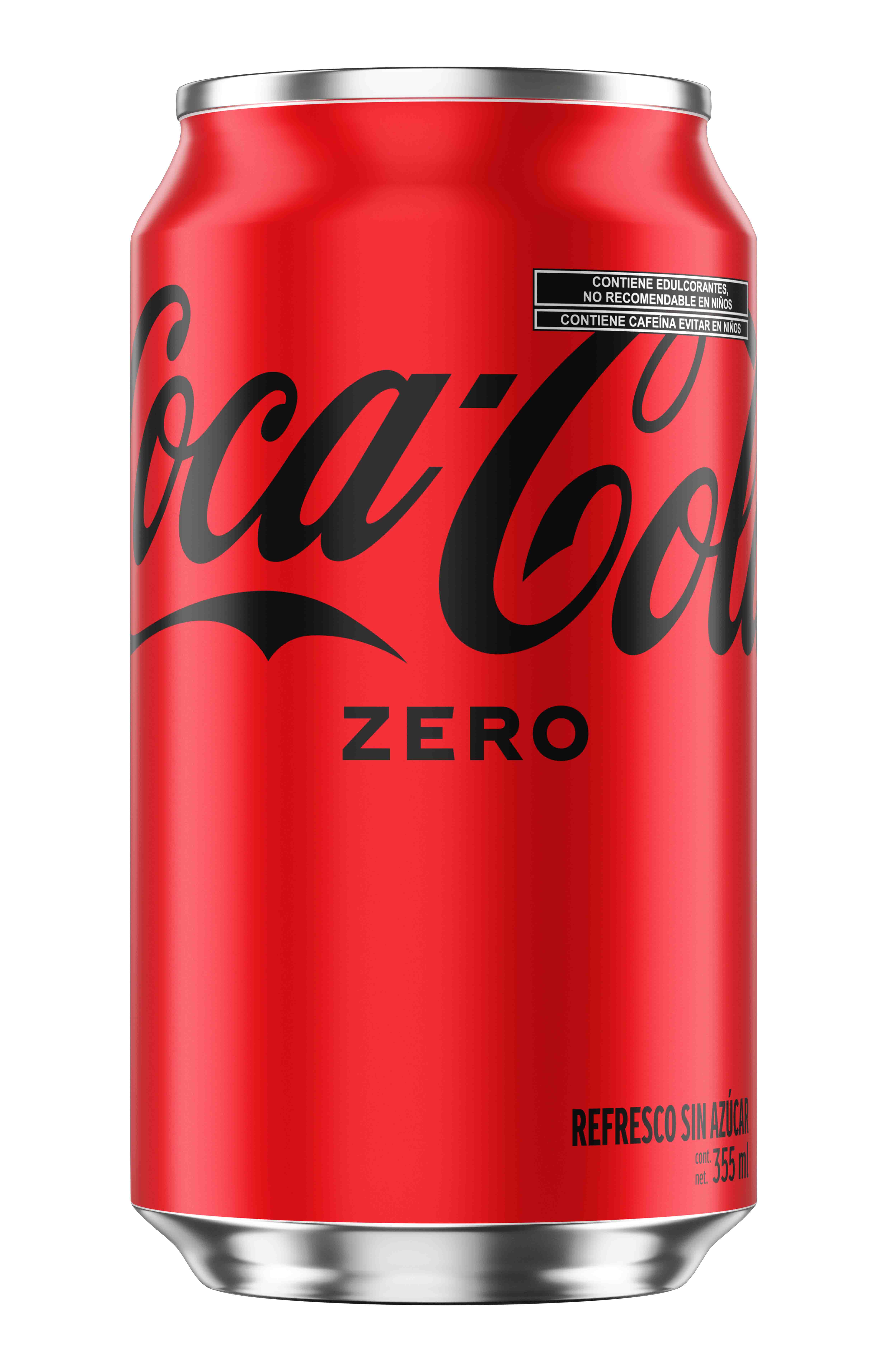 Lata de Coca-Cola Sin Azúcar.