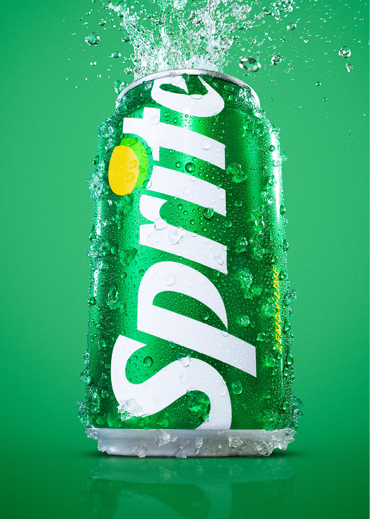 Een blikje Sprite