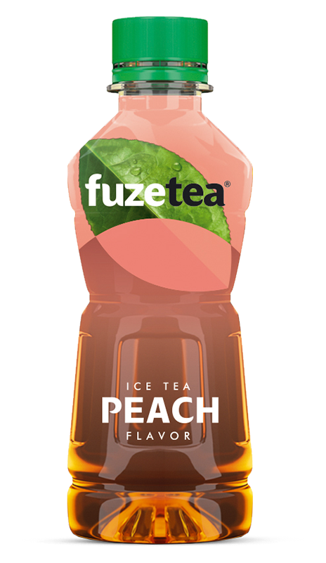 Fuze Tea Peach energy and nutrients
