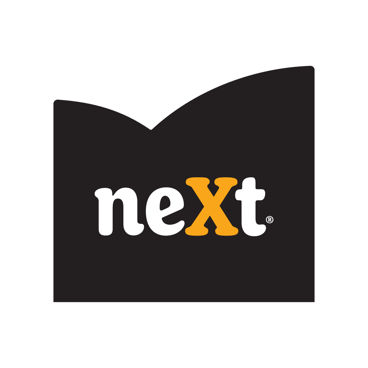 Next logo sa belom pozadinom