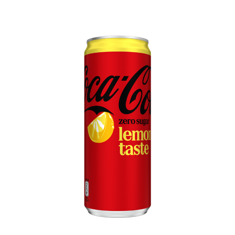 En läskburk med Coca-Cola Zero Sugar Lemon