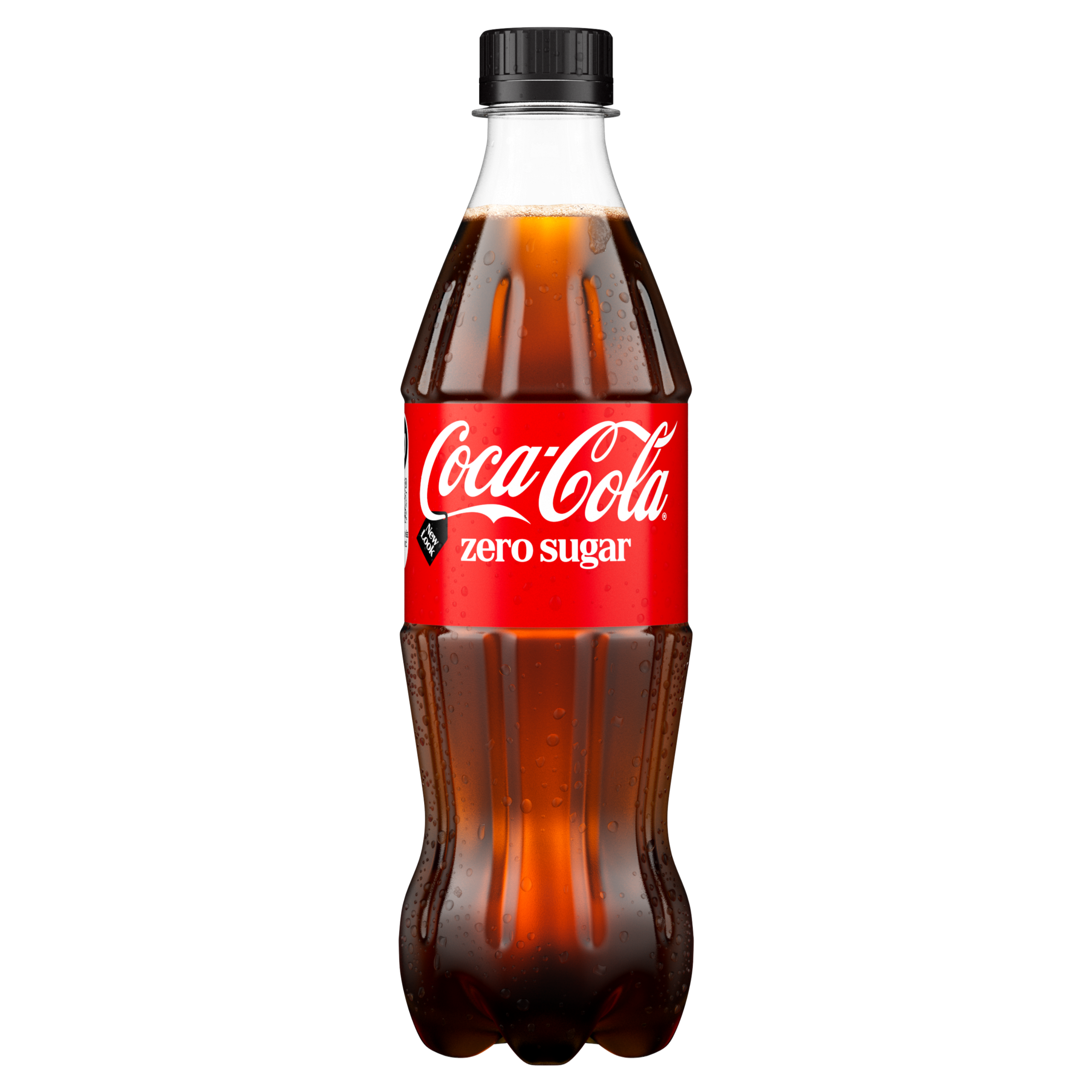 Posamezna plastenka Coca-Cole brez sladkorja