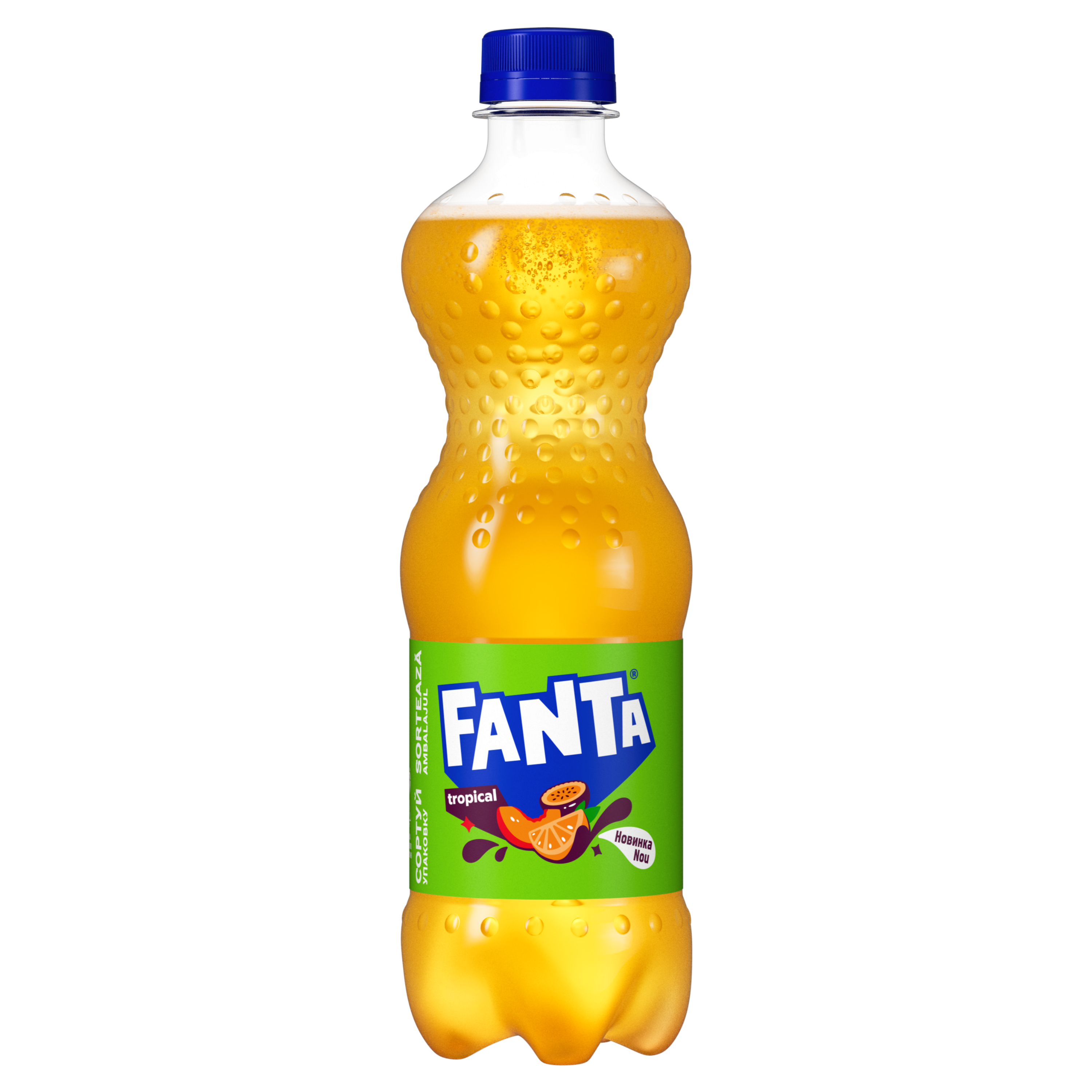 Пляшка напою Fanta Tropical