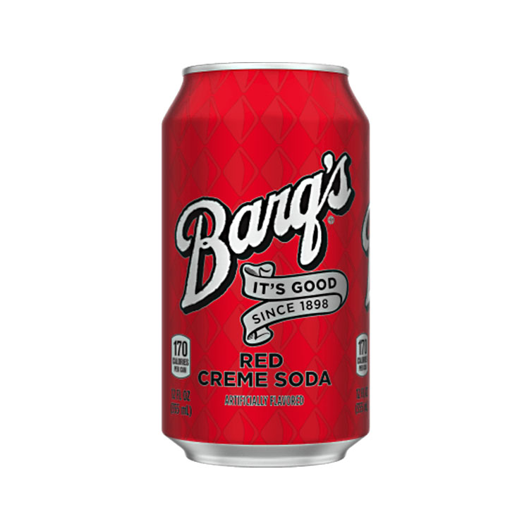 Barq's Root Beer can