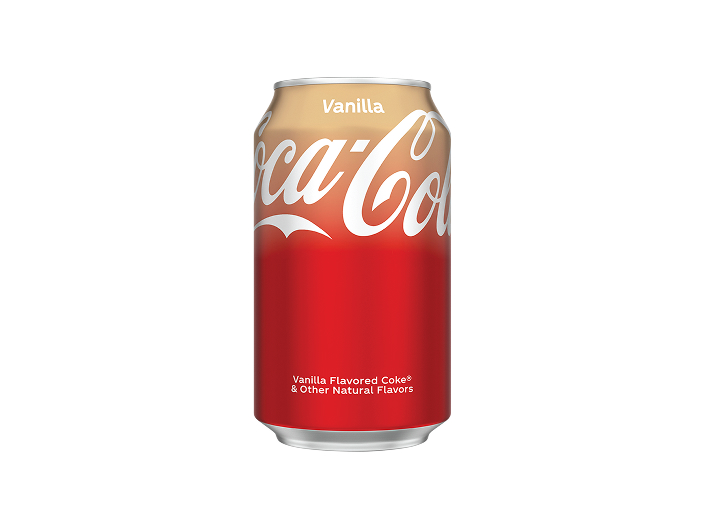 a can of Coca-Cola Vanilla