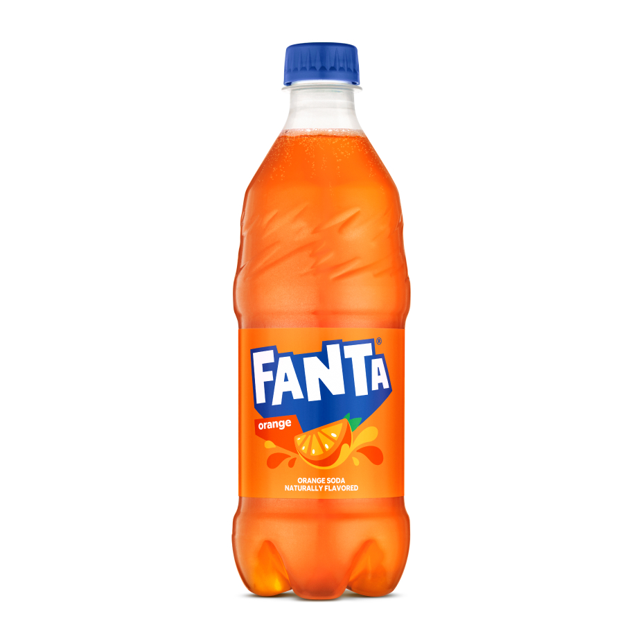Fanta Orange bottle