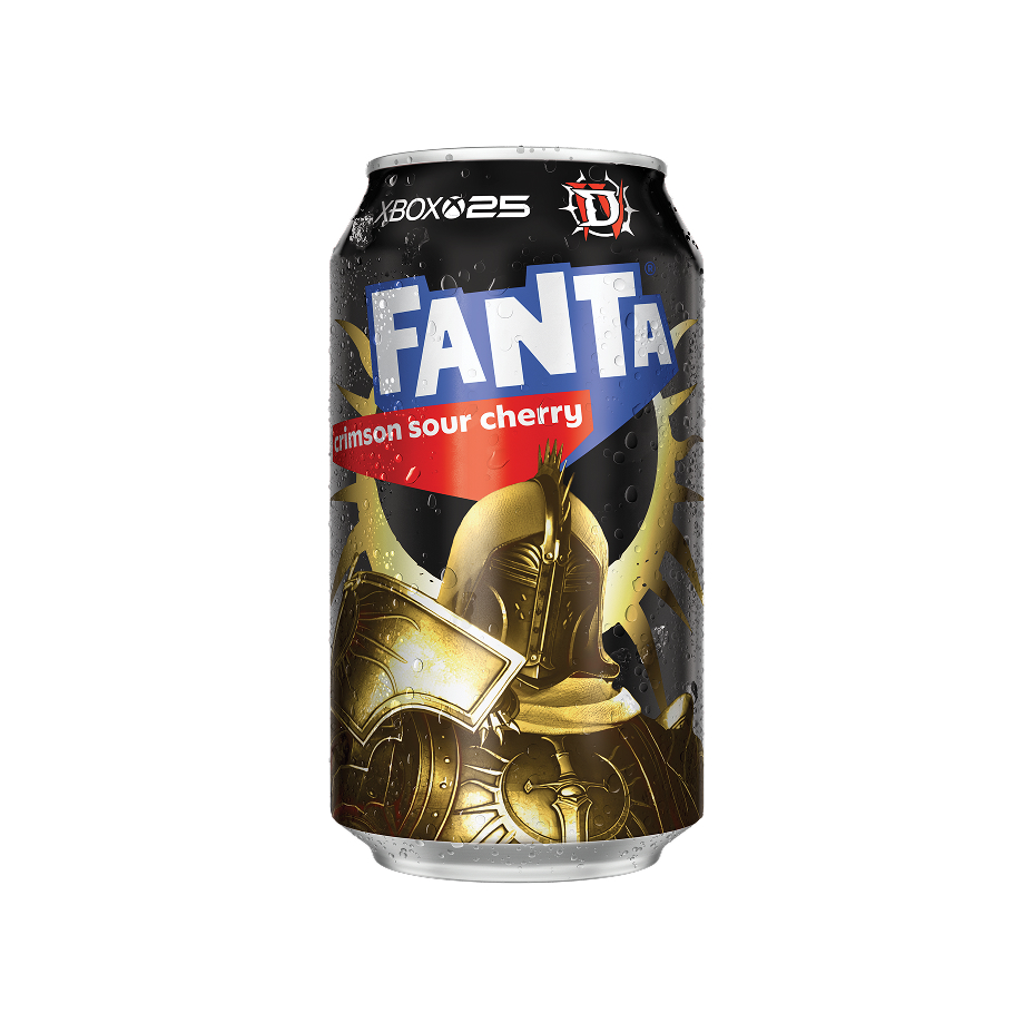 Fanta Crimson Sour Cherry can