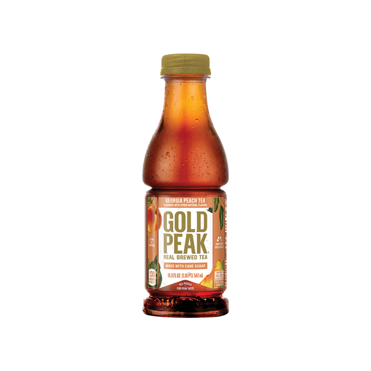 Gold Peak Georgia Peach Tea bottle