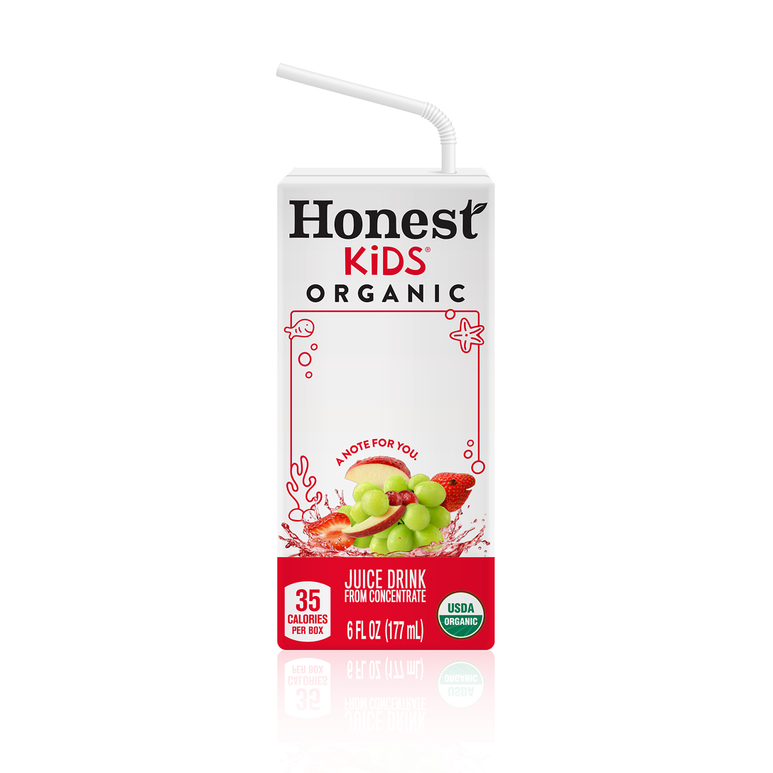 Honest Kids Super Fruit Punch Cartons, 6 fl oz, 8 Pack