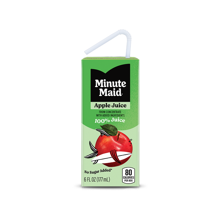 Minute Maid Apple Juice box