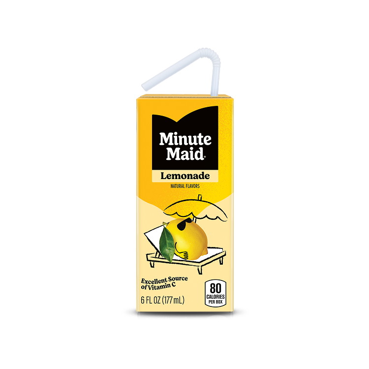 Minute Maid Lemonade Juice box