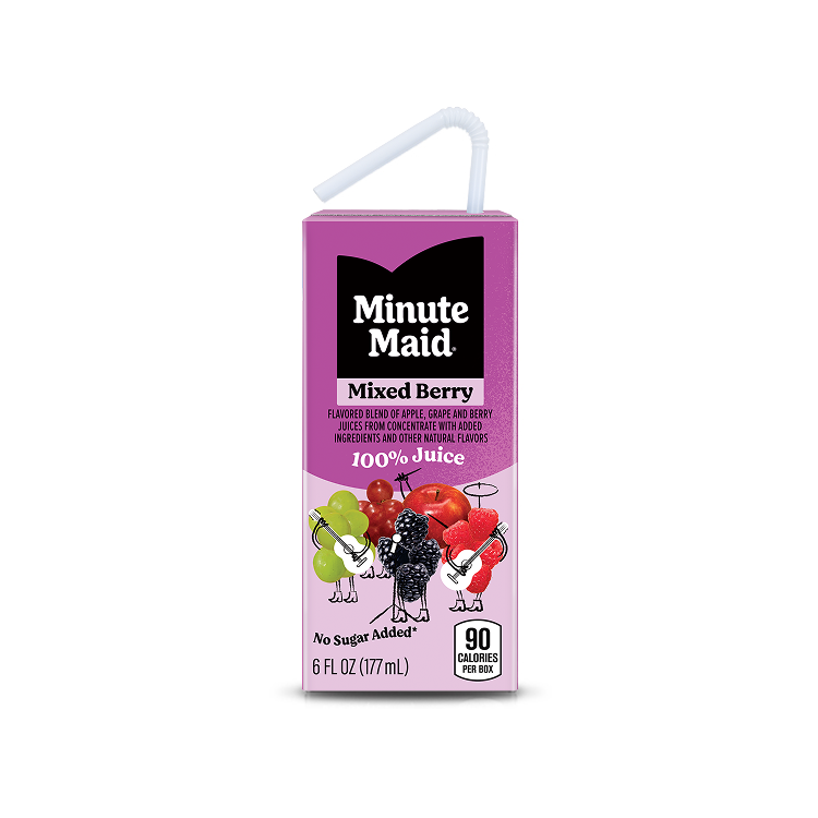 Minute Maid Mixed Berry Juice box